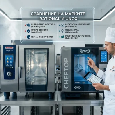 Сравнение на марките Rational и Unox