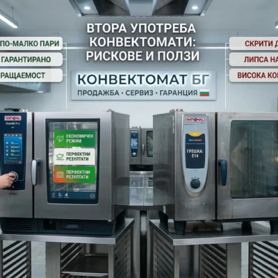 Втора употреба конвектомати: рискове и ползи